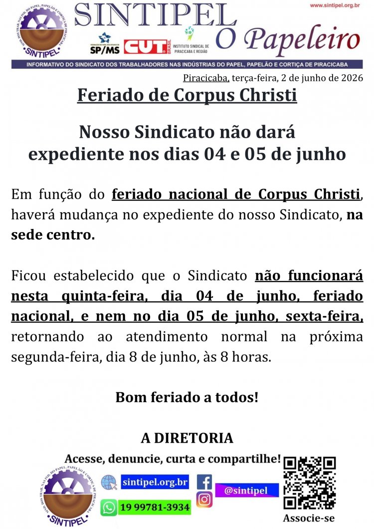 Feriado de Corpus