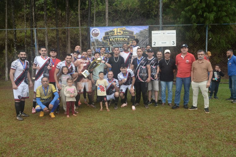 Sintonia FC conquista o título do 15º Campeonato de Futebol dos