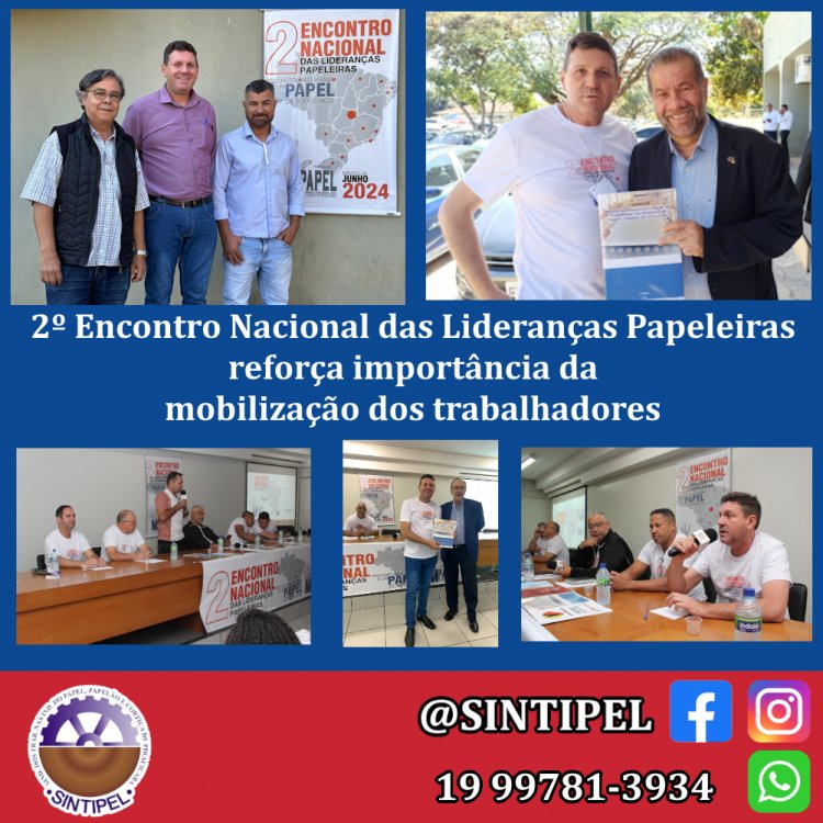 2º Encontro Nacional das Lideranças Papeleiras reforça