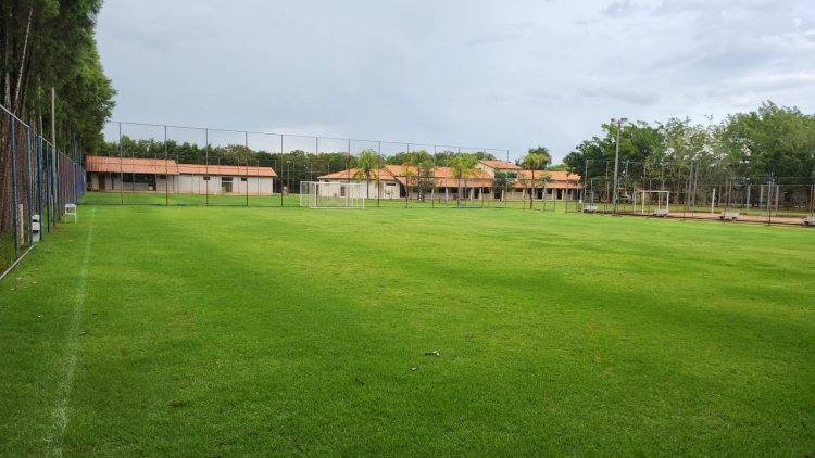 Concluída a manutenção do Campo 1 da Sede Campestre 