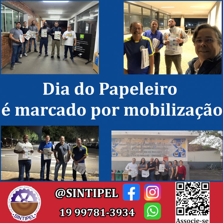 Dia do Papeleiro é marcado por