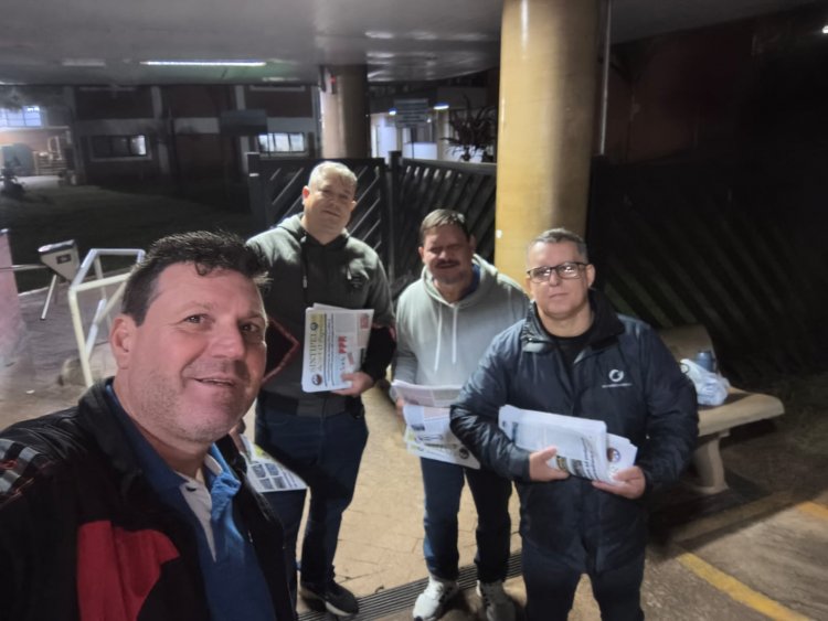 Jornal do Sindicato é entregue na porta das