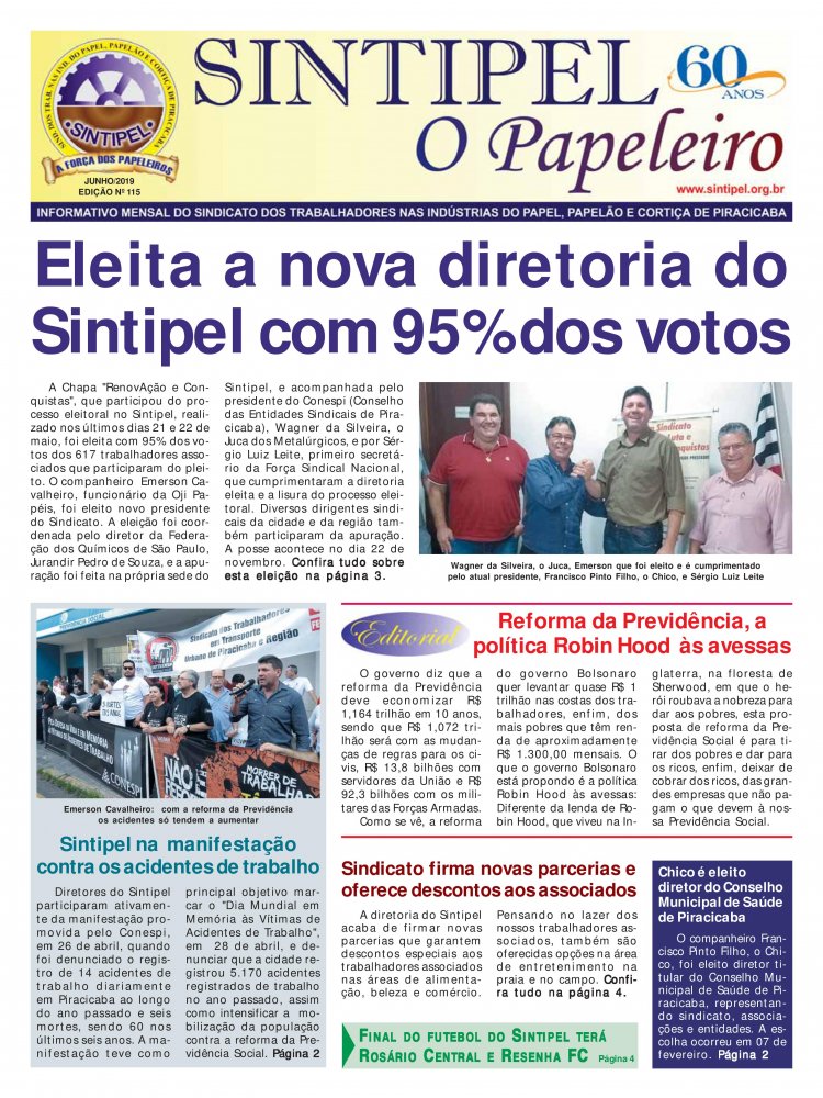 Jornal dos Papeleiros Junho