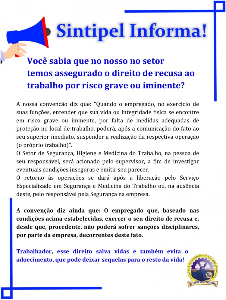 Trabalhador tem direito a recusar trabalho que coloca sua vida em