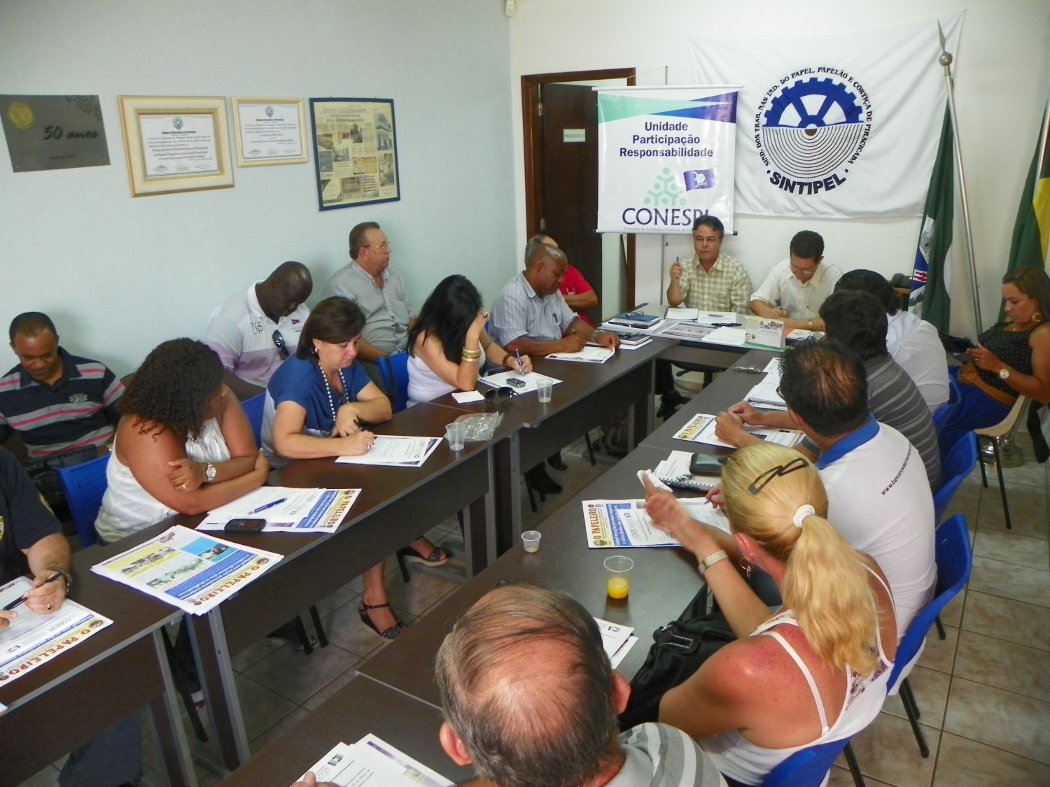 Reunião com a diretoria do Conespi