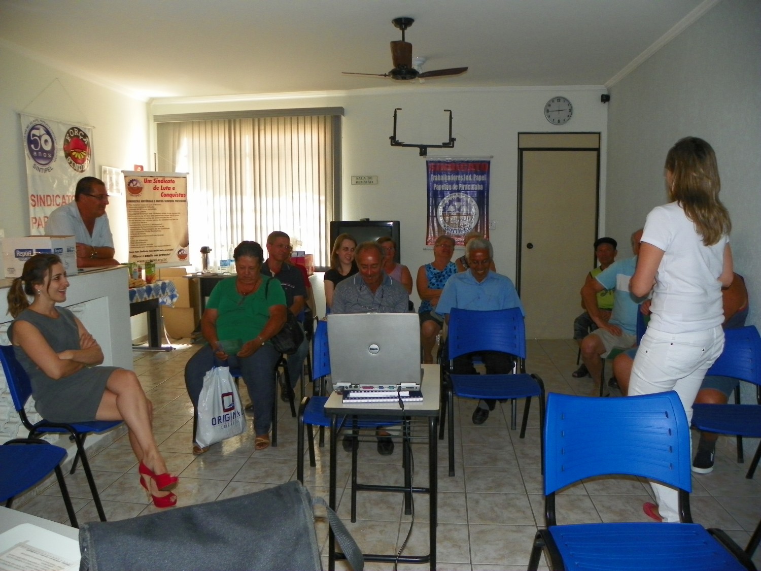 Sindicato e Oji promovem palestras sobre qualidade de vida a aposentados 