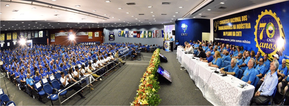 Diretores do Sintipel participaram do 9º Congresso da CNTI