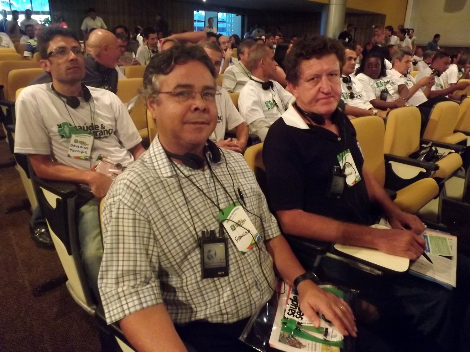 Nosso Sindicato participou do seminário internacional de saúde e segurança do trabalhador. 