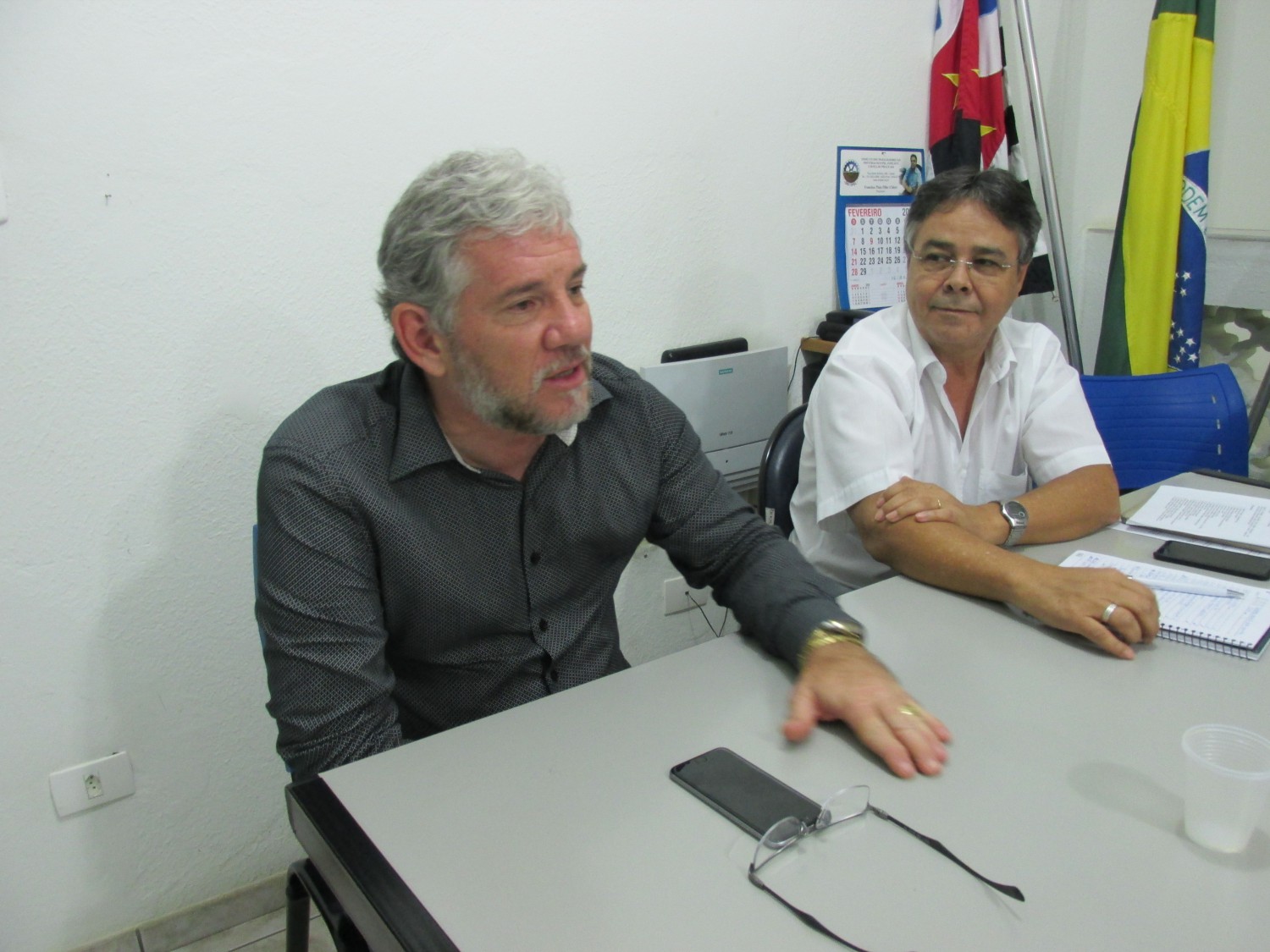 Presidente da Federação visita nosso Sindicato e destaca conquistas obtidas para a categoria