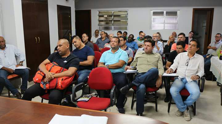 Diretores do Sintipel participaram de reunião da nossa Federação