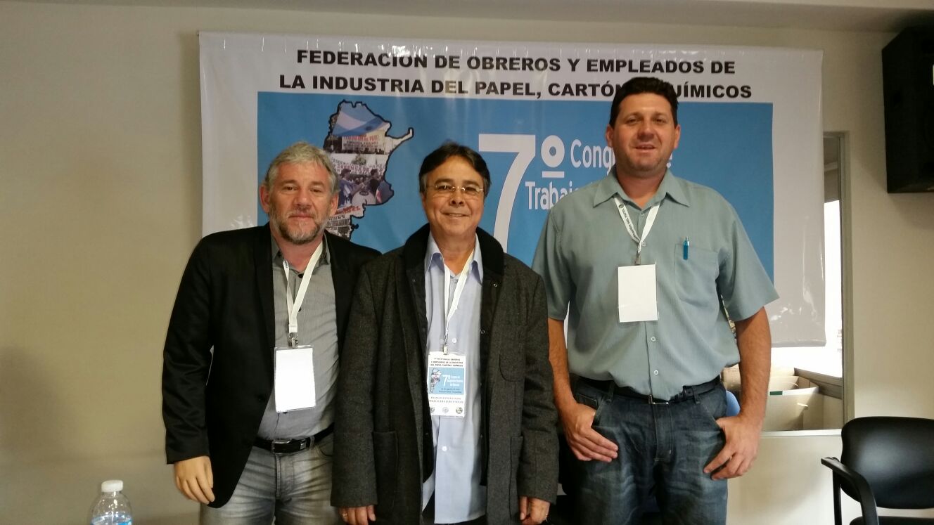 Chico é eleito secretário geral da Federação dos Papeleiros do Mercosul